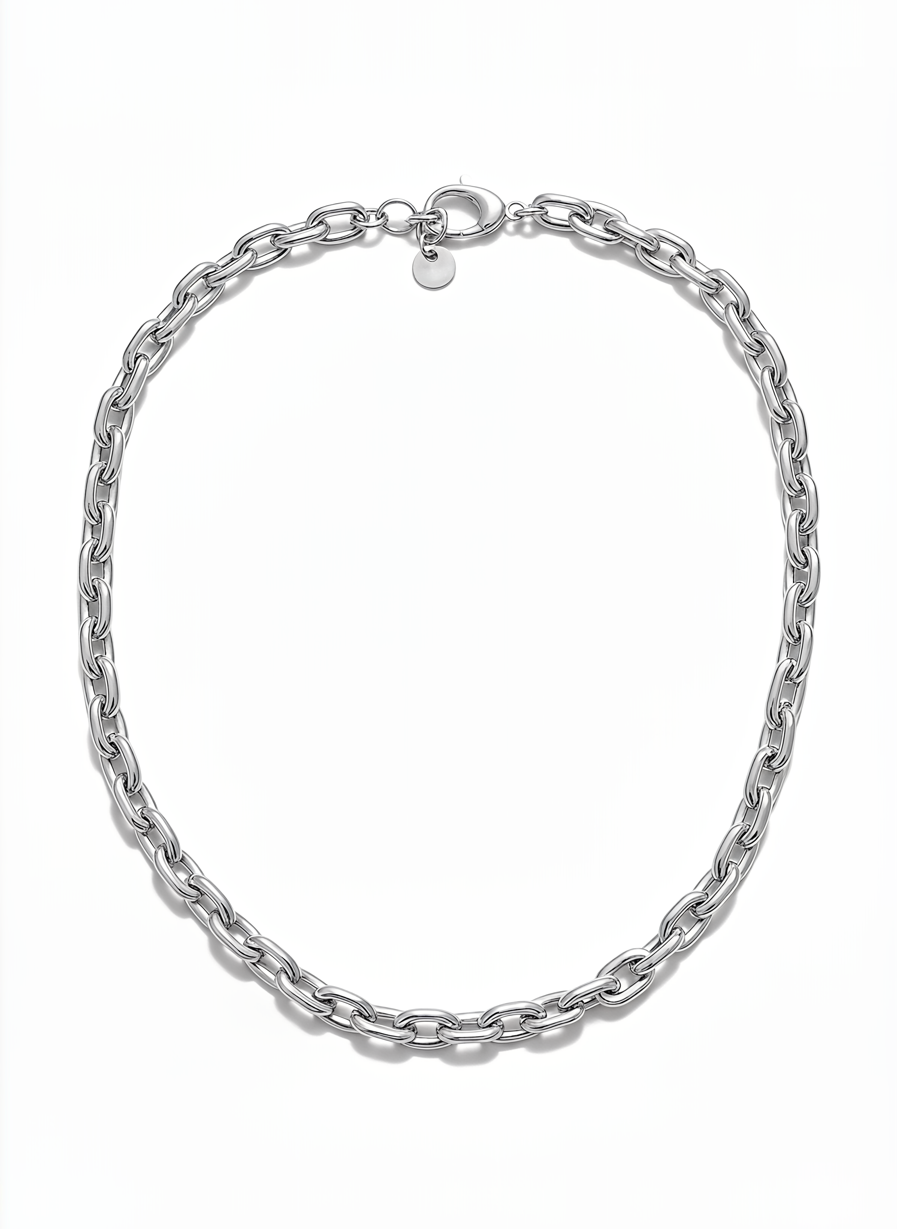 Collana a Catena Dubai Argento 925 Placcata Oro 24KT