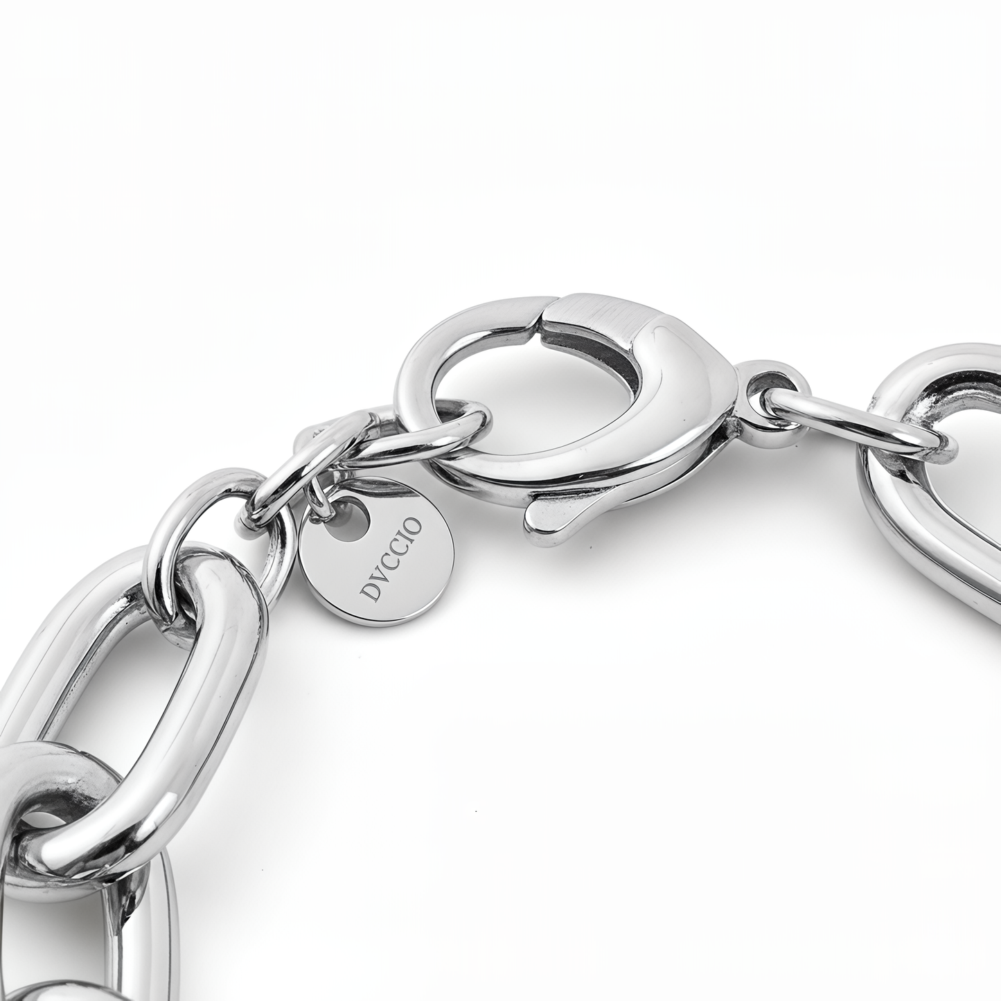 Bracciale Catena DVCCIO in Argento 925 Laminato Oro 24KT