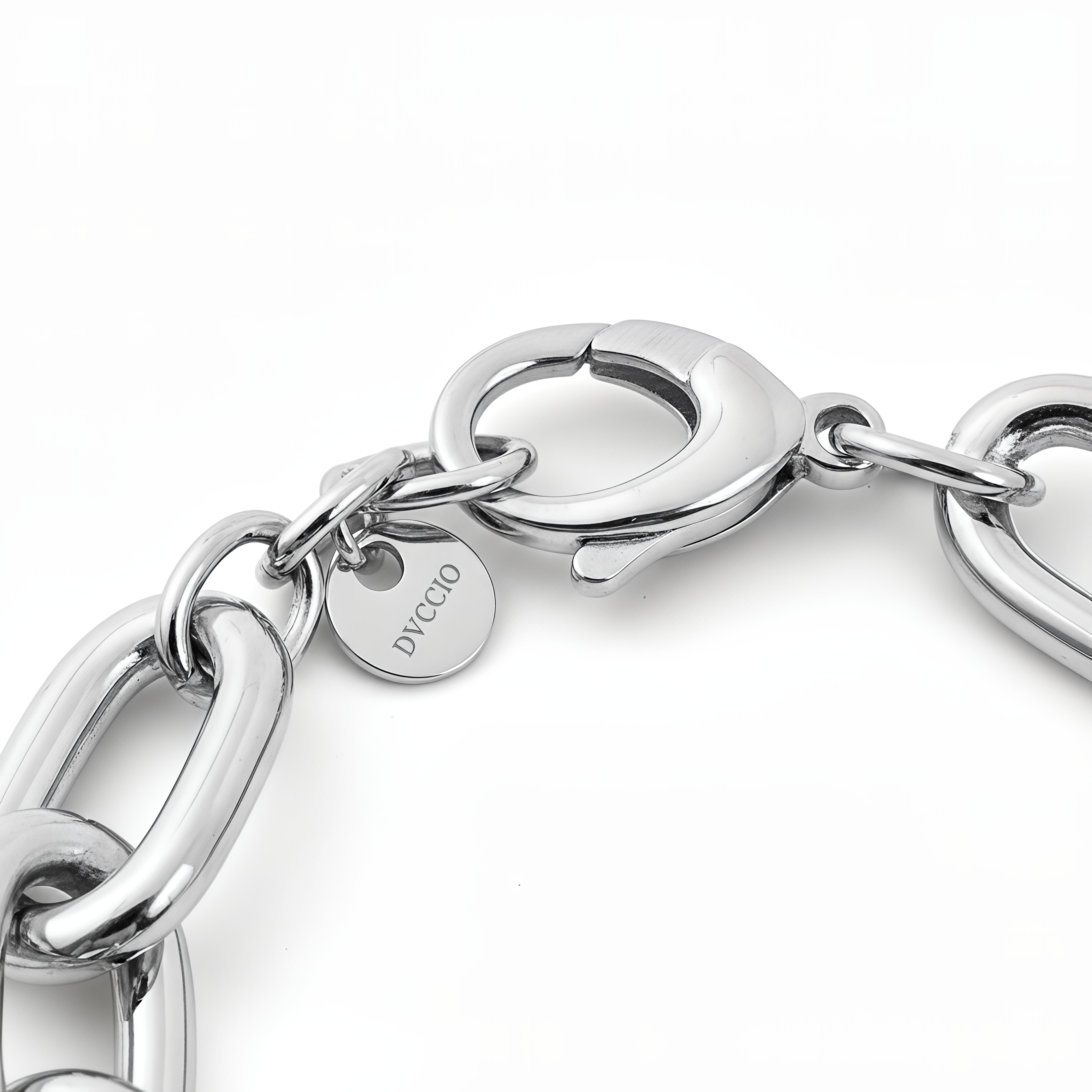 925 Silver Dubai Chain Bracelet with 24KT Gold Plated