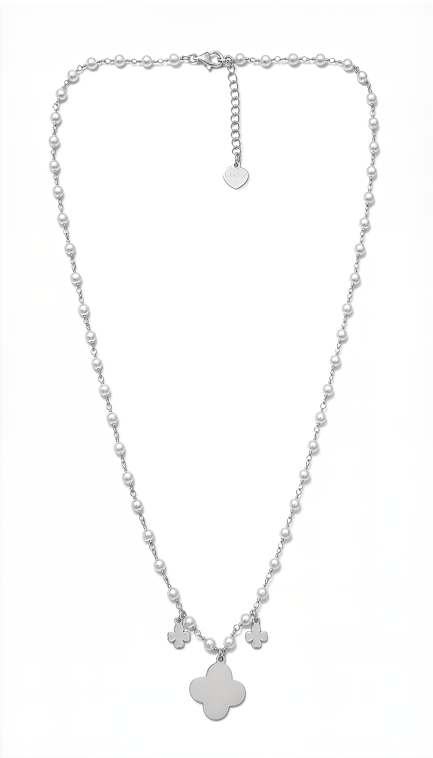 Collana Fior di Perla DVCCIO in Argento 925 Laminato Oro 24KT