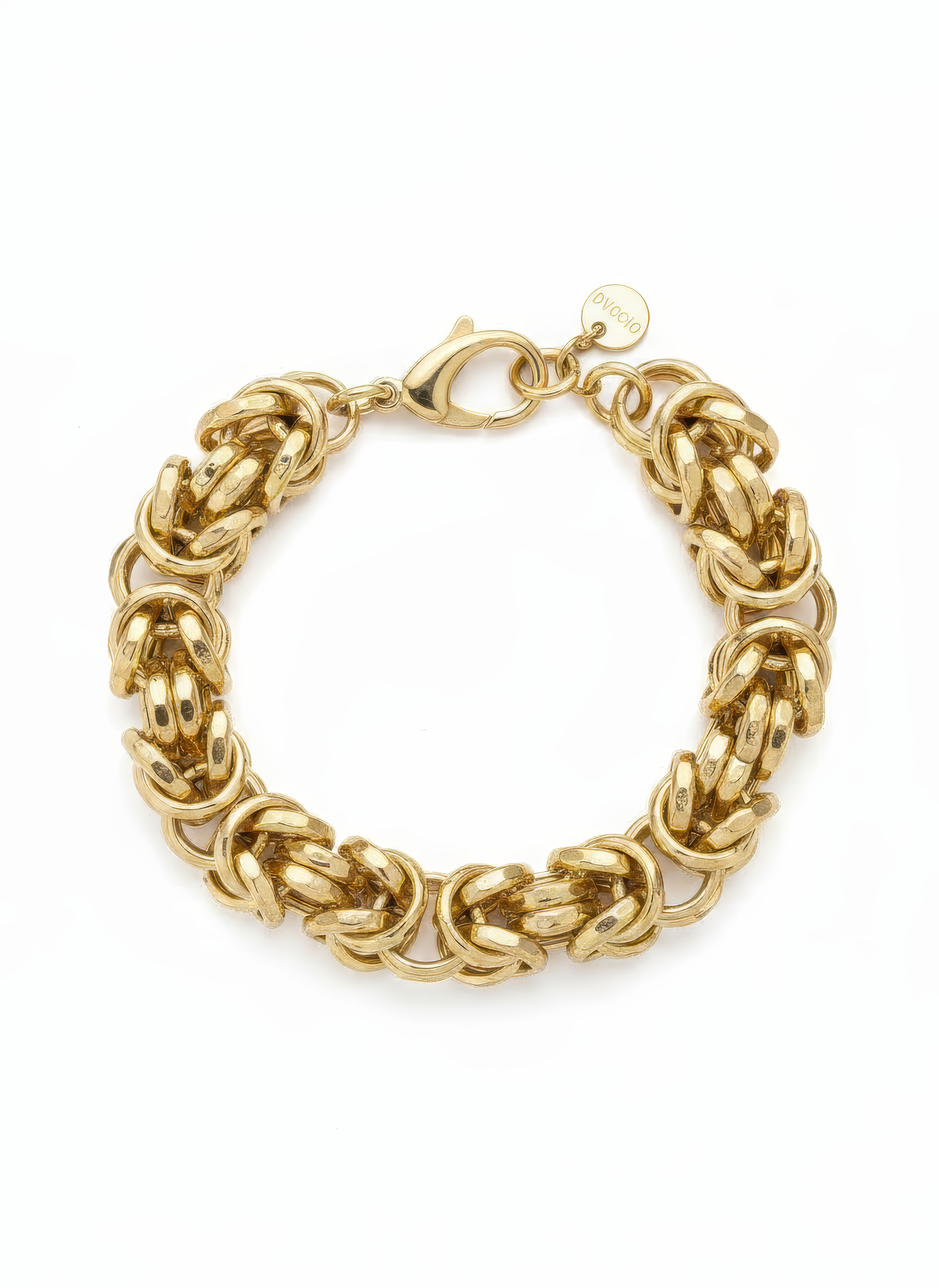 Bracciale Dubai in Argento 925 Placcato Oro 24KT