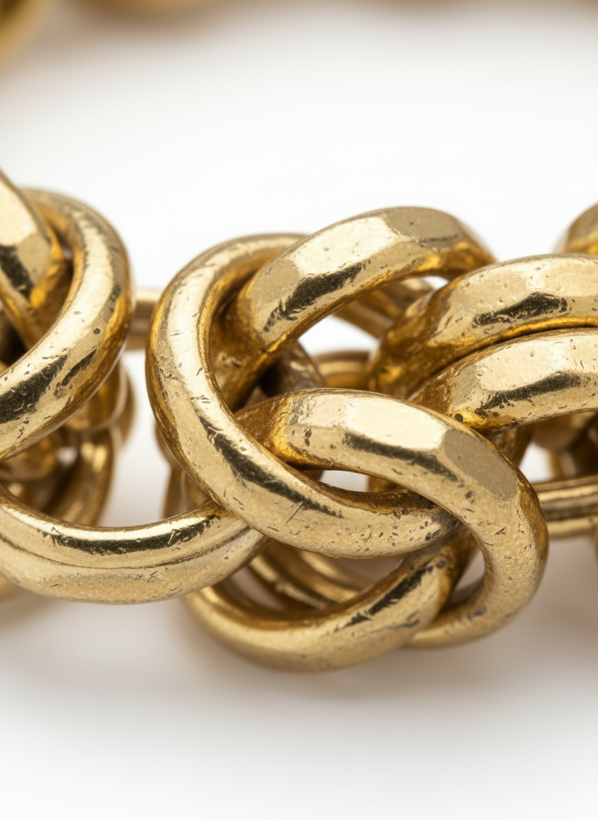 Bracciale Dubai in Argento 925 Placcato Oro 24KT