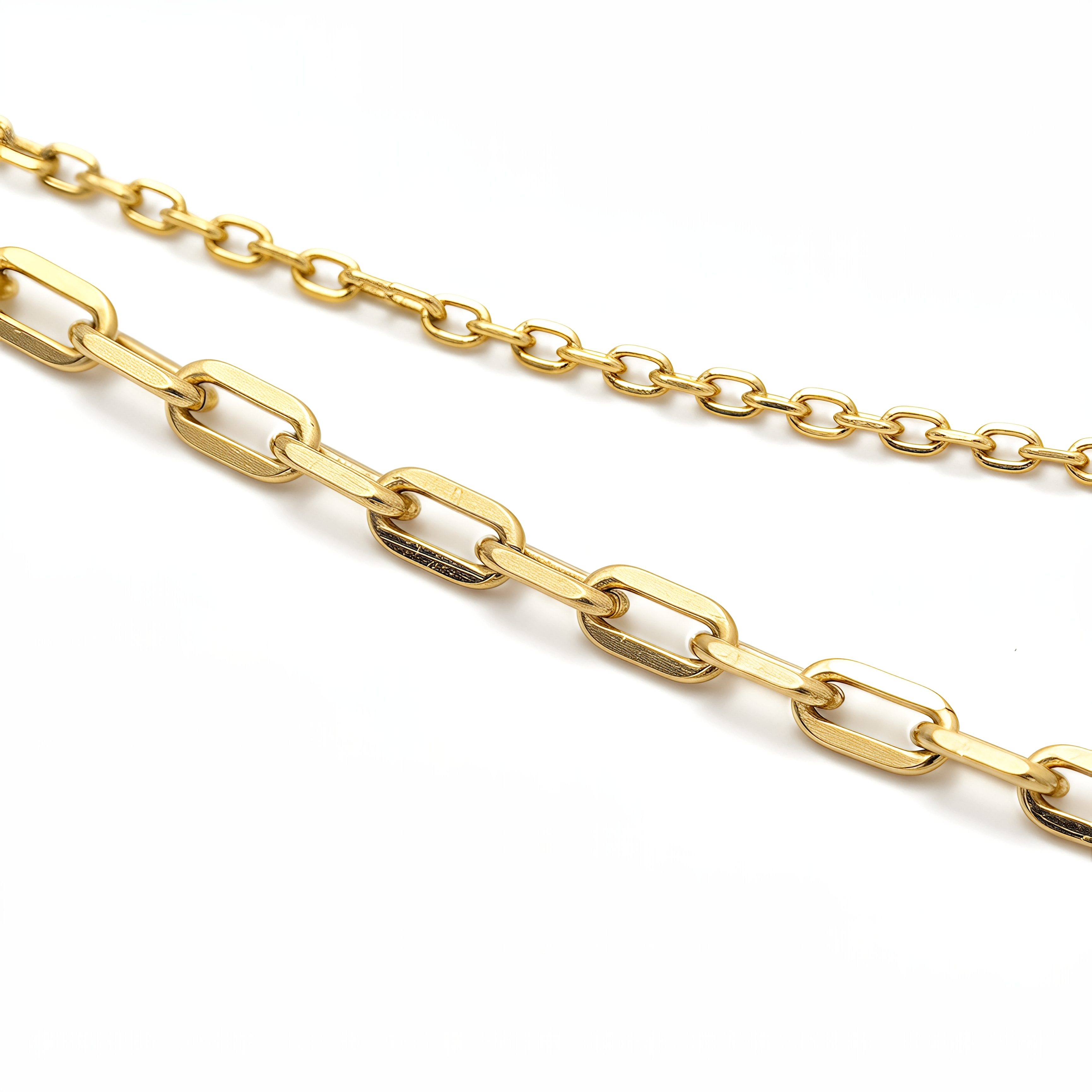 Chérie Double Star Red Necklace in 925 Silver with 24KT Gold Plated Finish