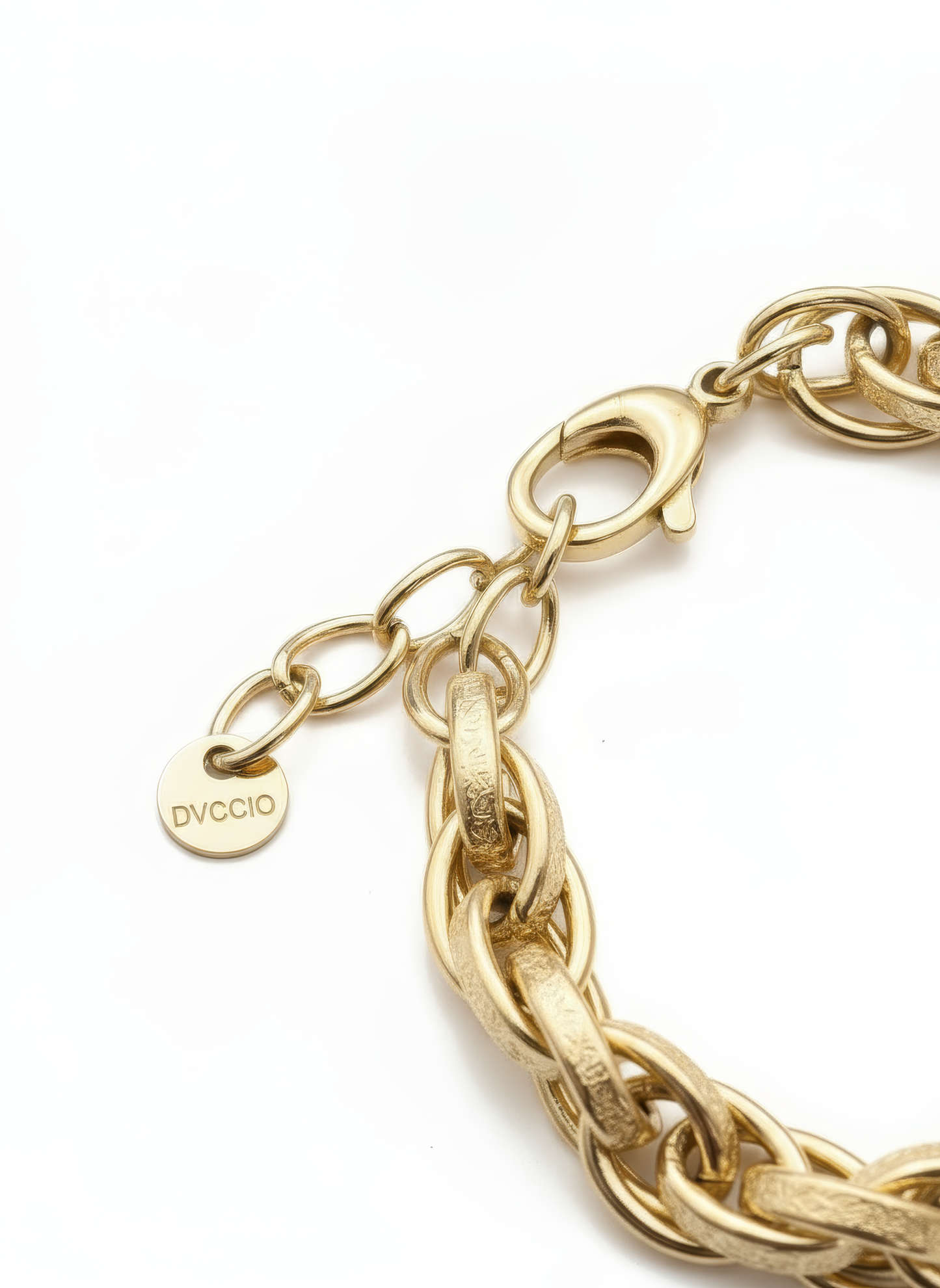 Bracciale Dubai in Argento 925 Laminato Oro 24KT