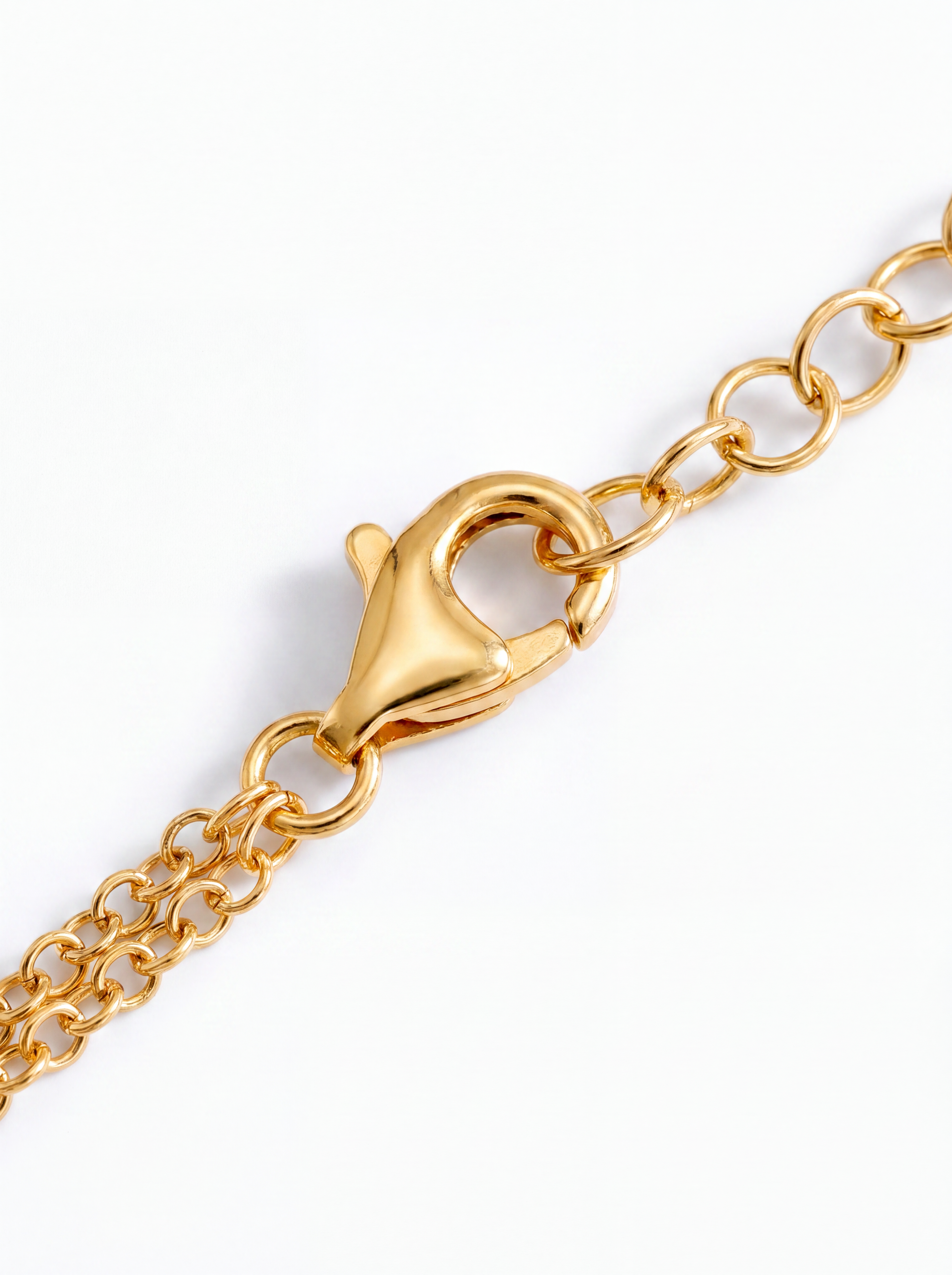Bracciale a Sfere Diamantate Rewind Argento 925 Placcata Oro 24KT