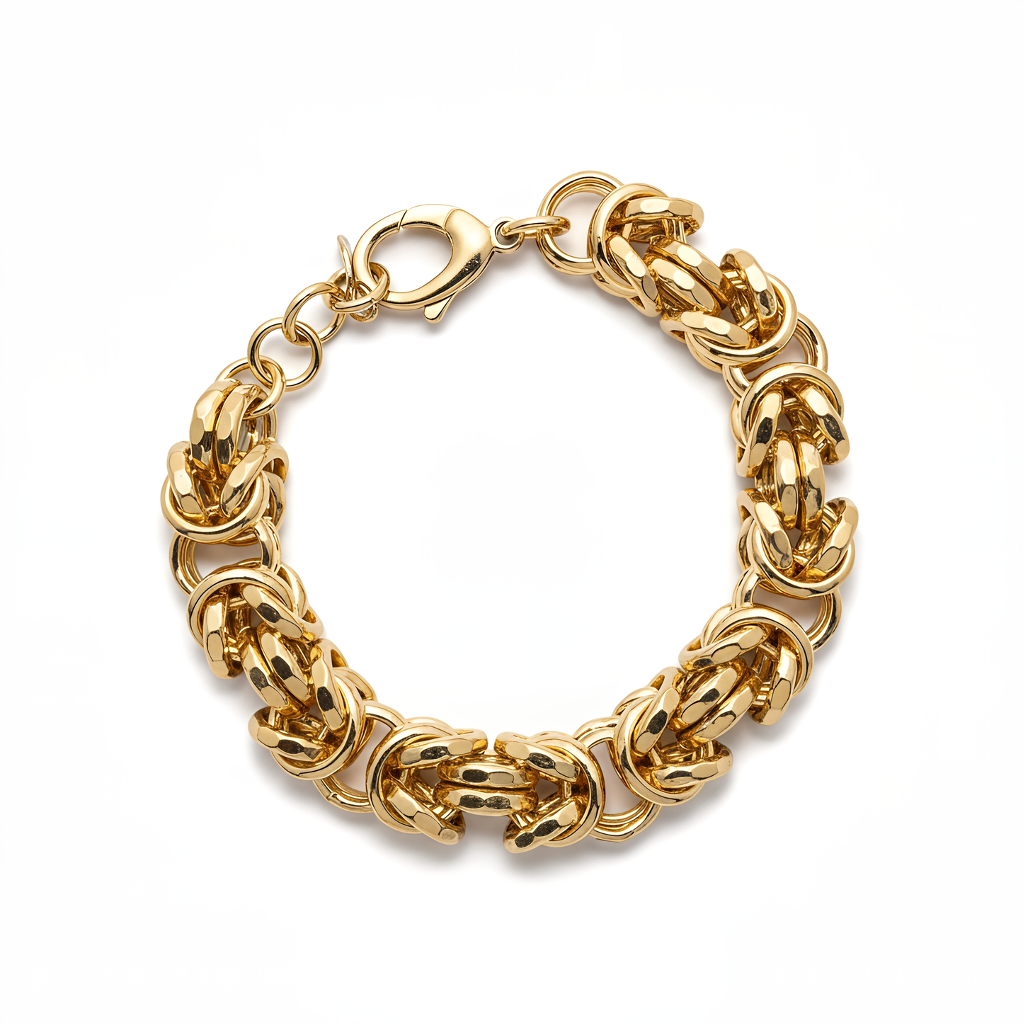 Bracciale Dubai in Argento 925 Placcato Oro 24KT