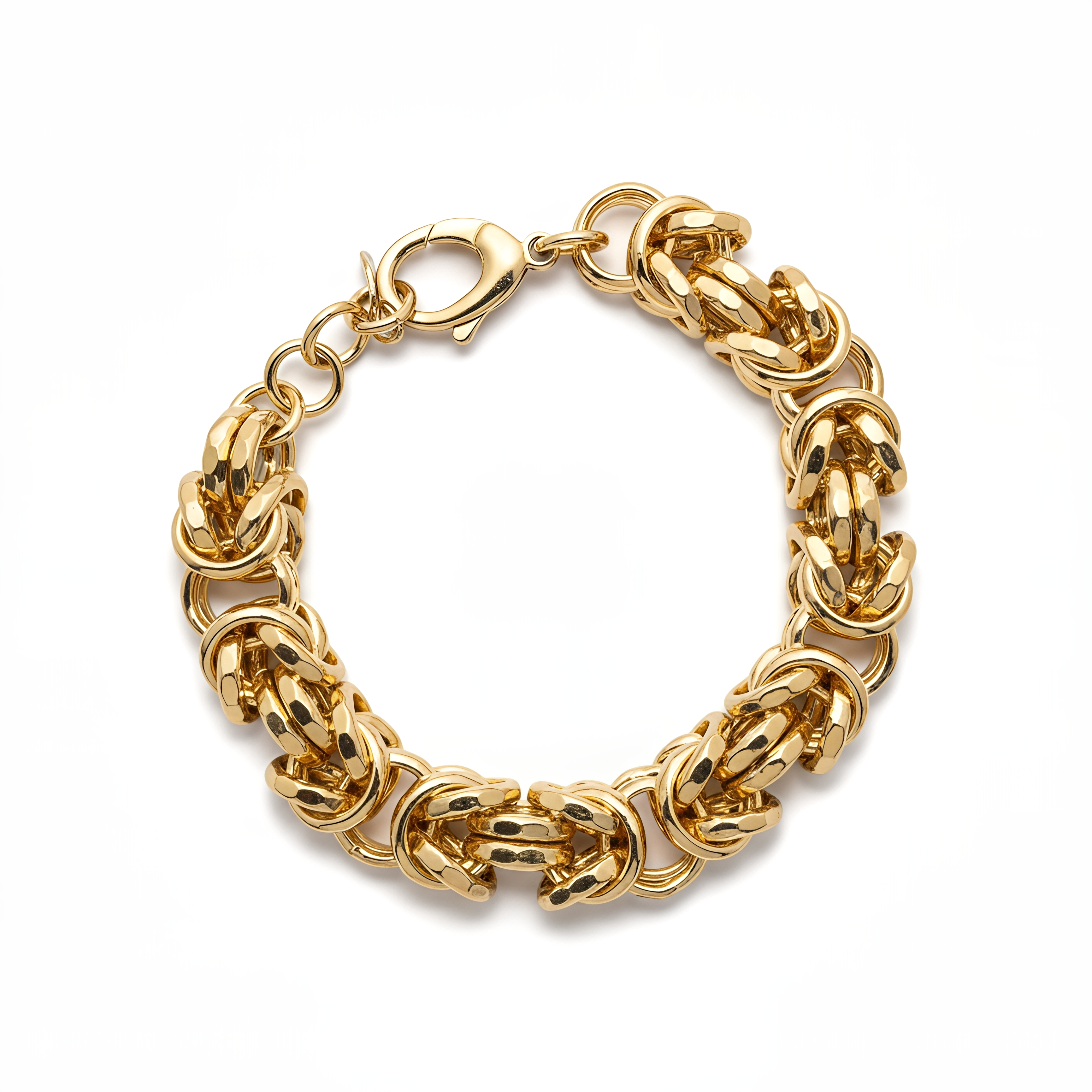 Bracciale Dubai in Argento 925 Placcato Oro 24KT