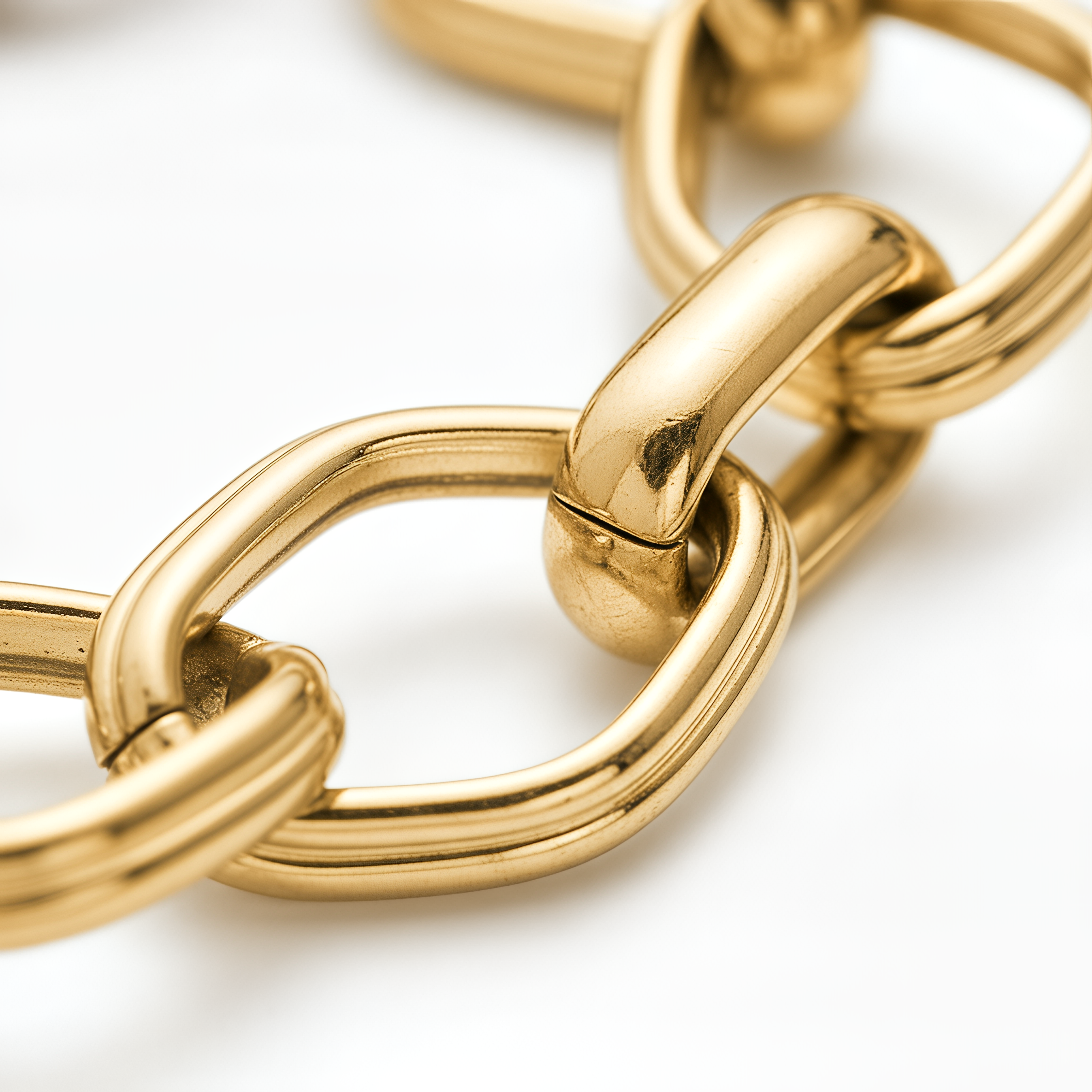 Bracciale Catena DVCCIO in Argento 925 Laminato Oro 24KT