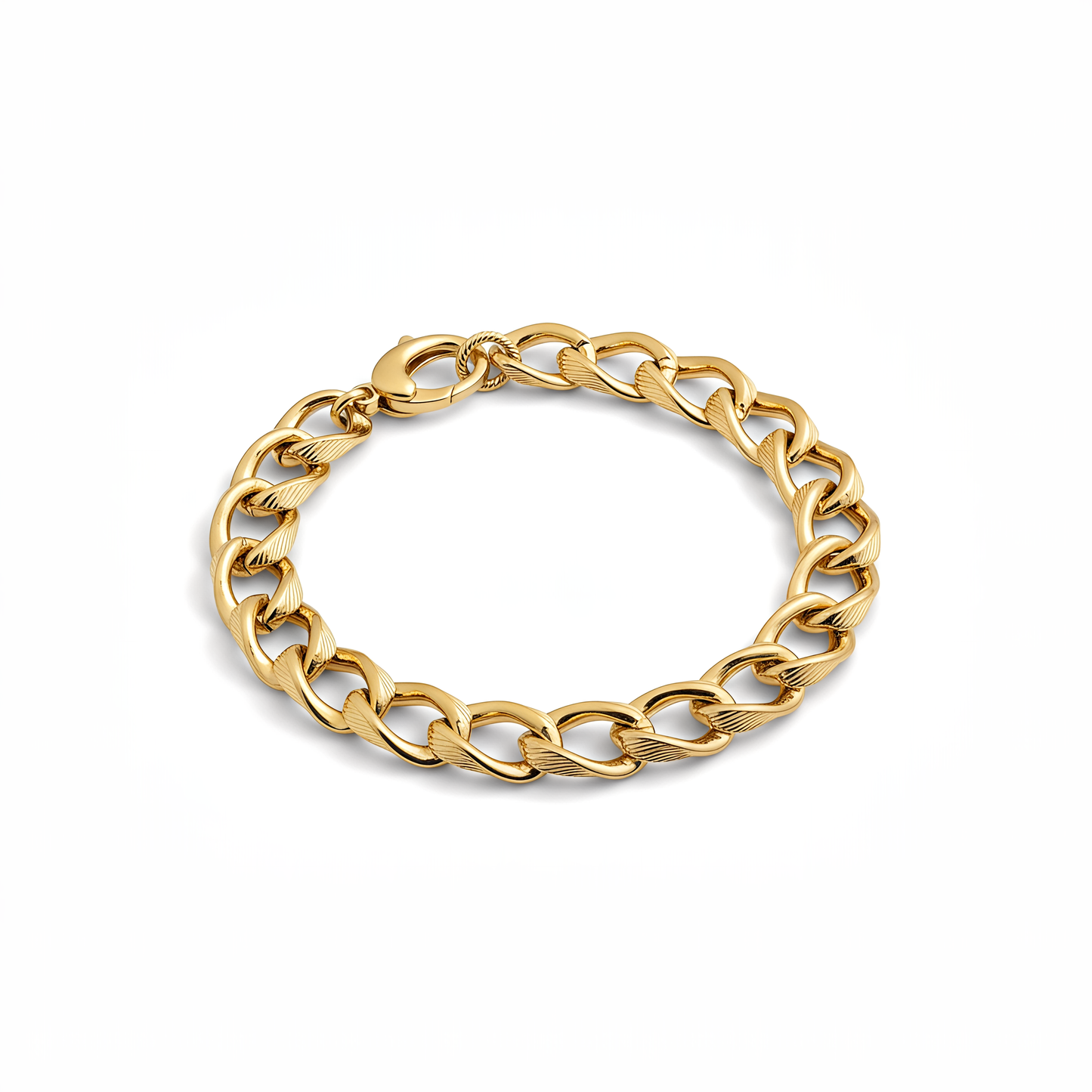 Bracciale Dubai in Argento 925 Placcato Oro 24KT