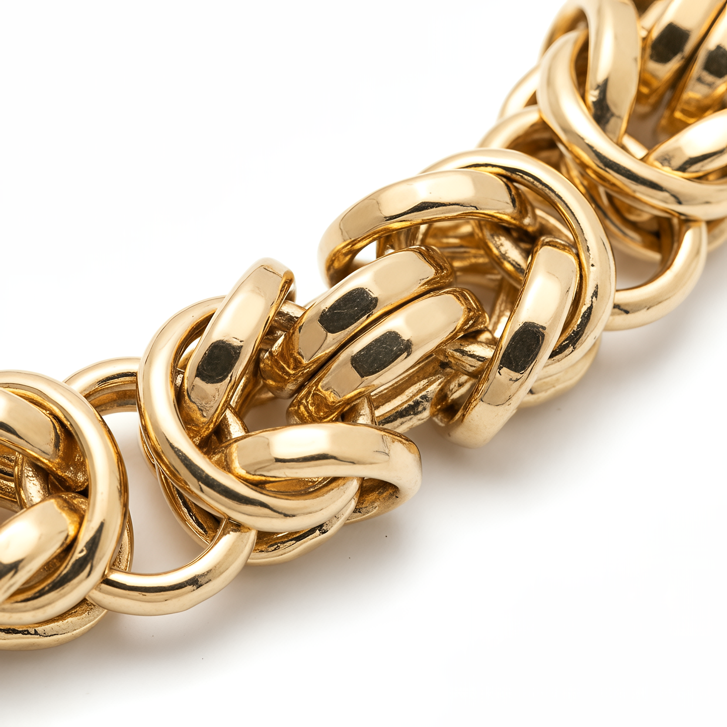 Bracciale Dubai in Argento 925 Placcato Oro 24KT