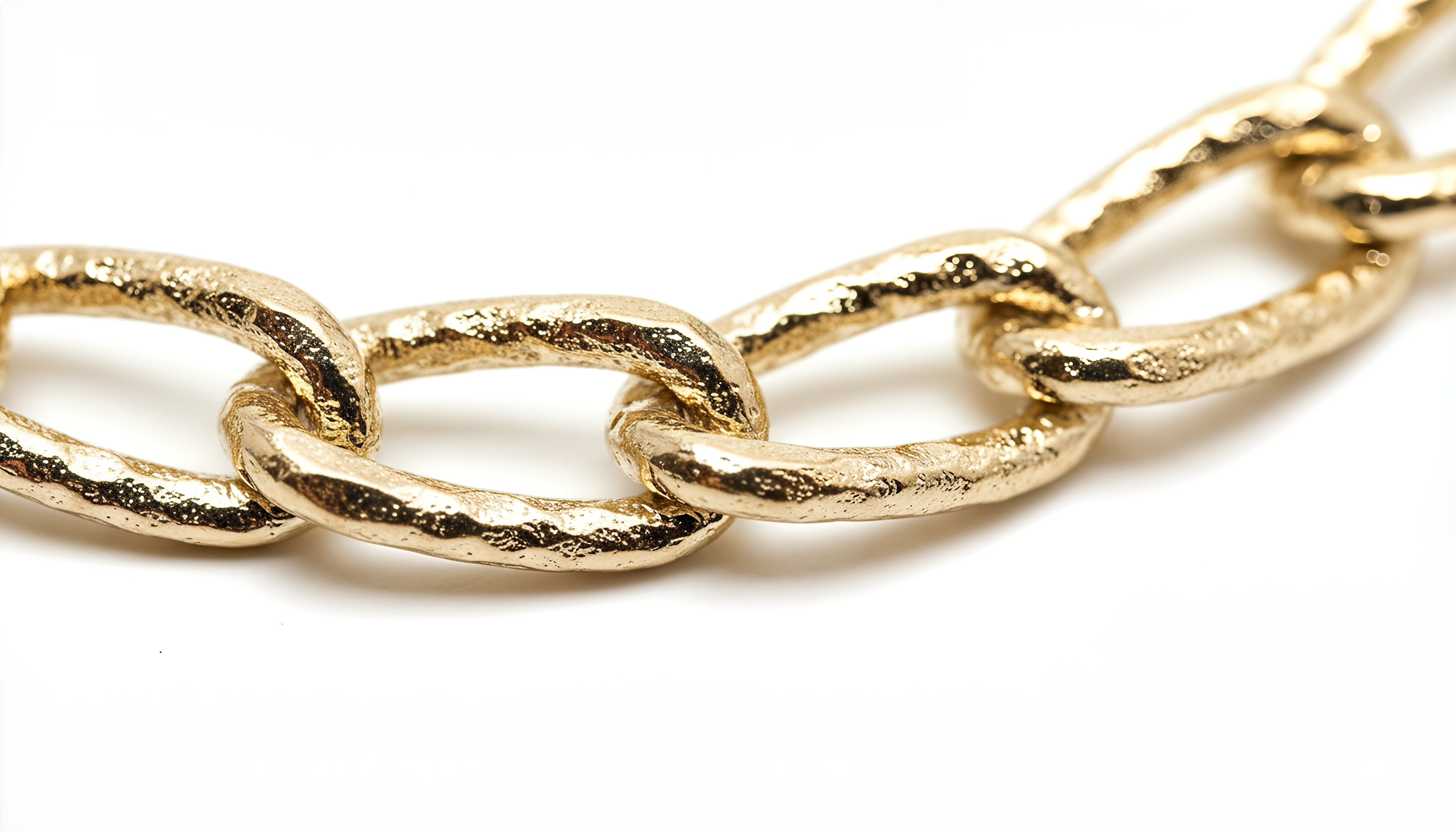 24KT Gold Plated 925 Silver Dubai Oval Chain Necklace