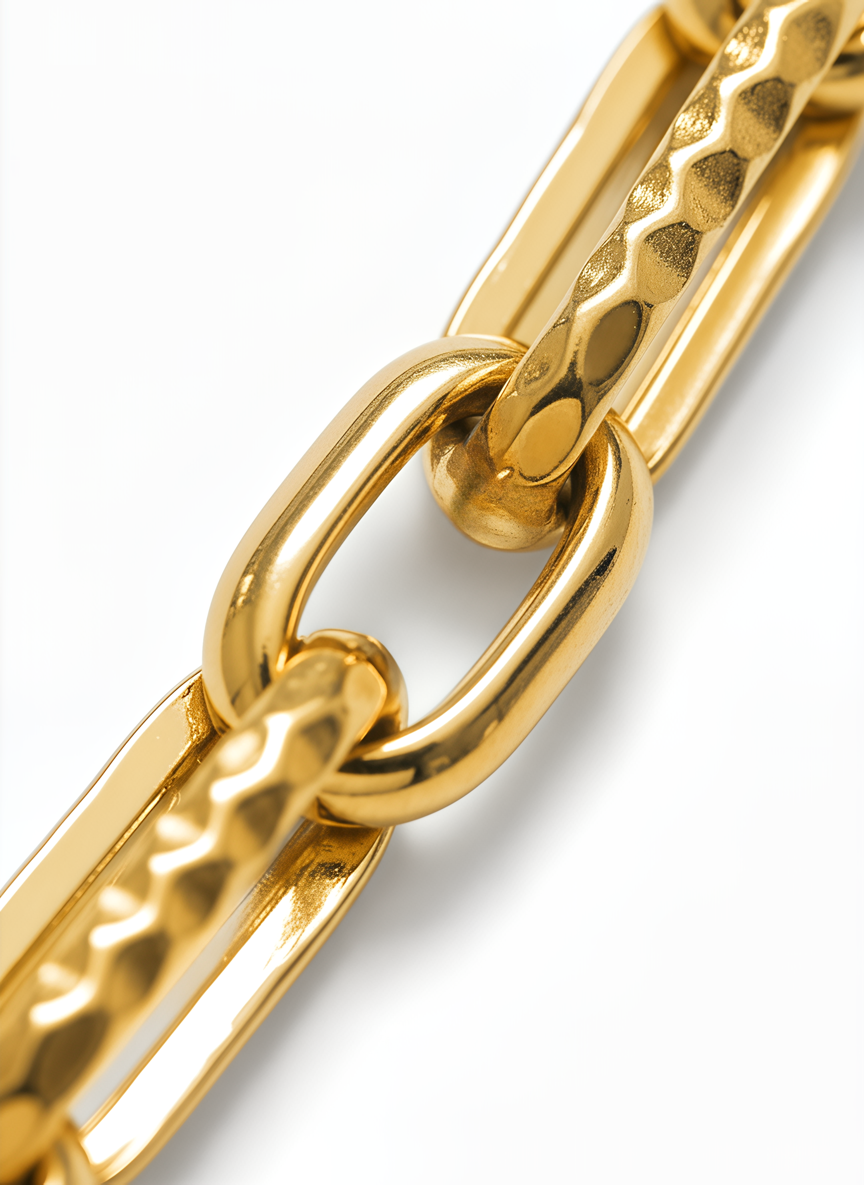 Bracciale Catena DVCCIO in Argento 925 Laminato Oro 24KT