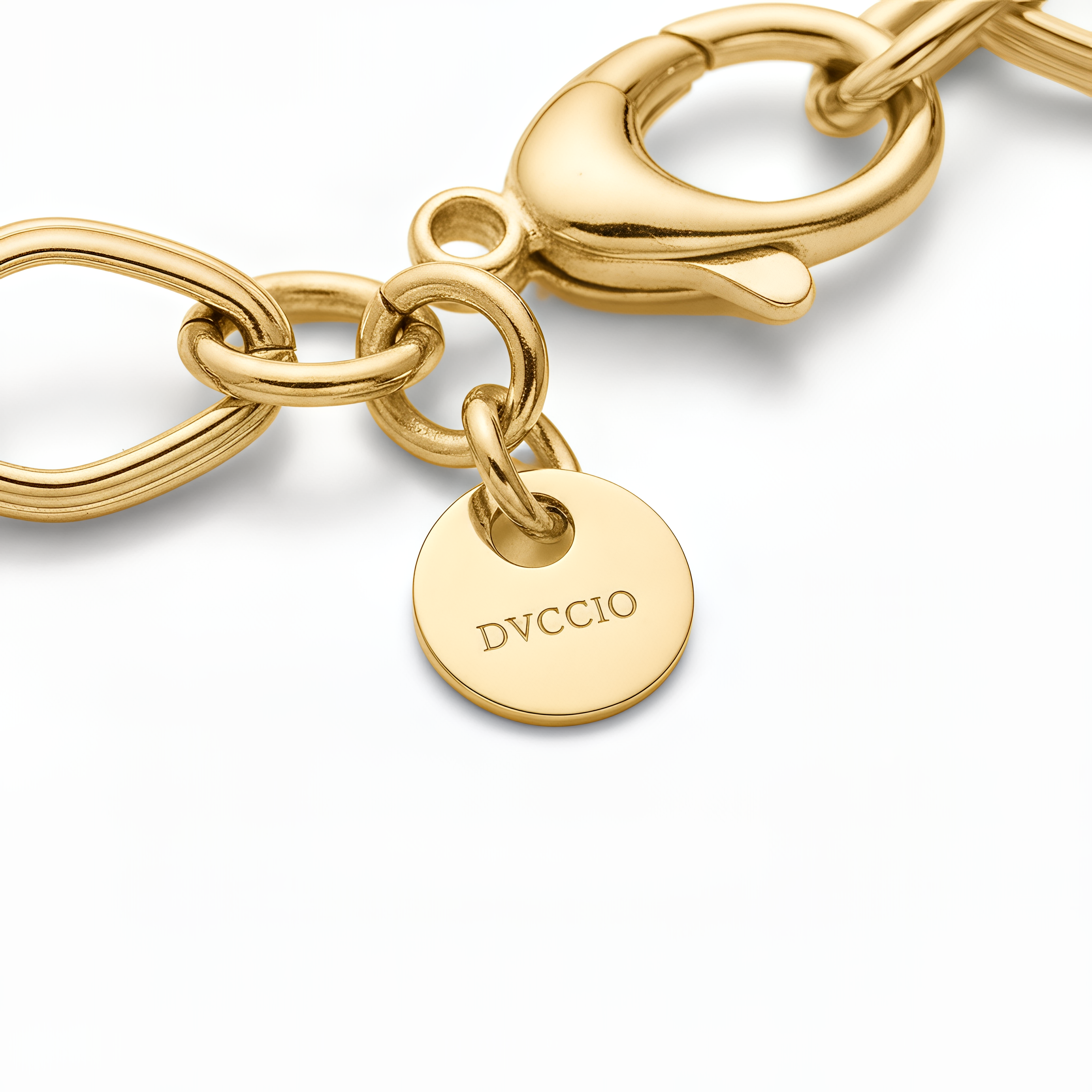 24KT Gold Plated 925 Silver Dubai Chain Bracelet