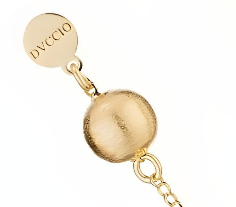 925 silver drop earrings plated in 24KT gold