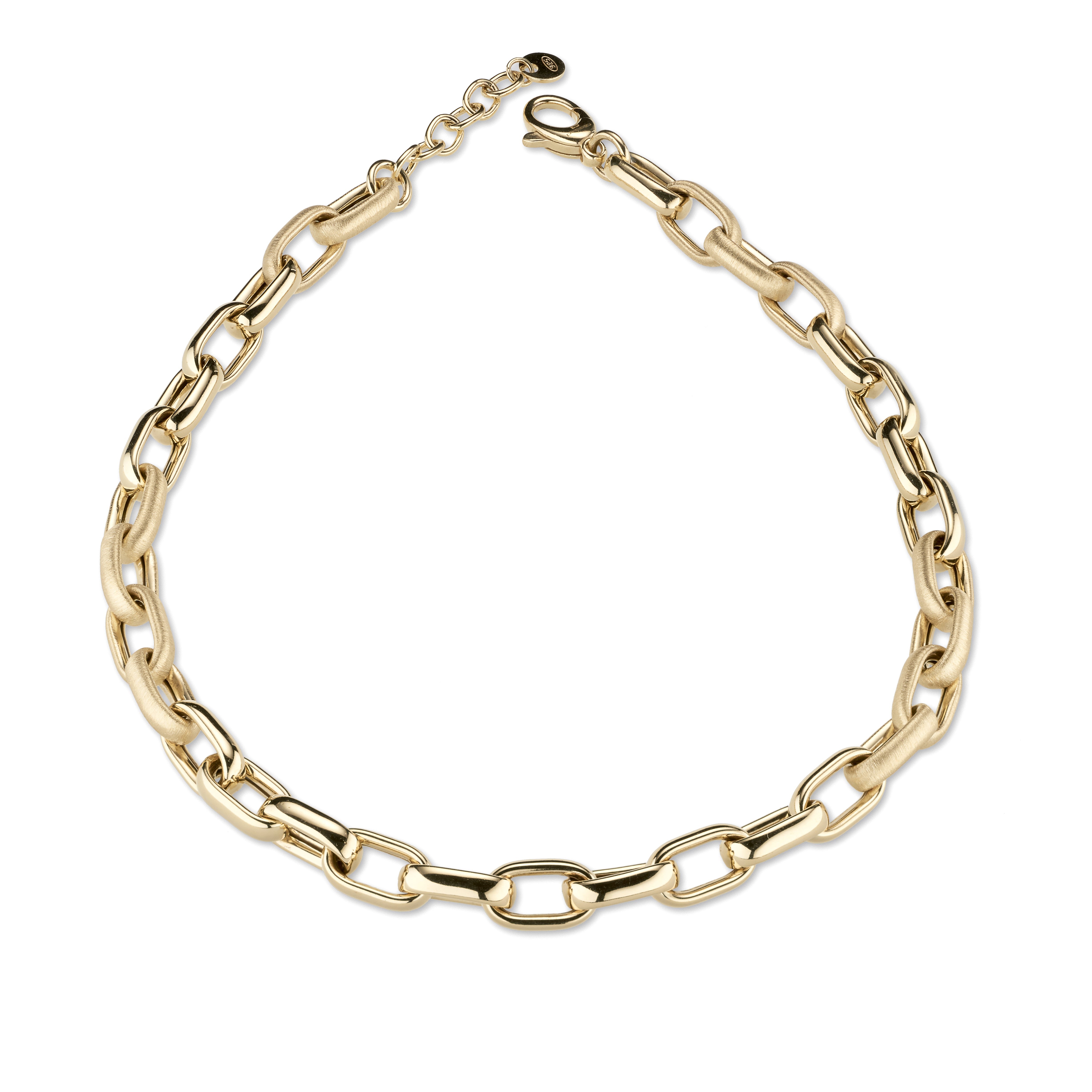 Collana Divina in Argento 925 Laminato in Oro 24KT – Design Raffinato