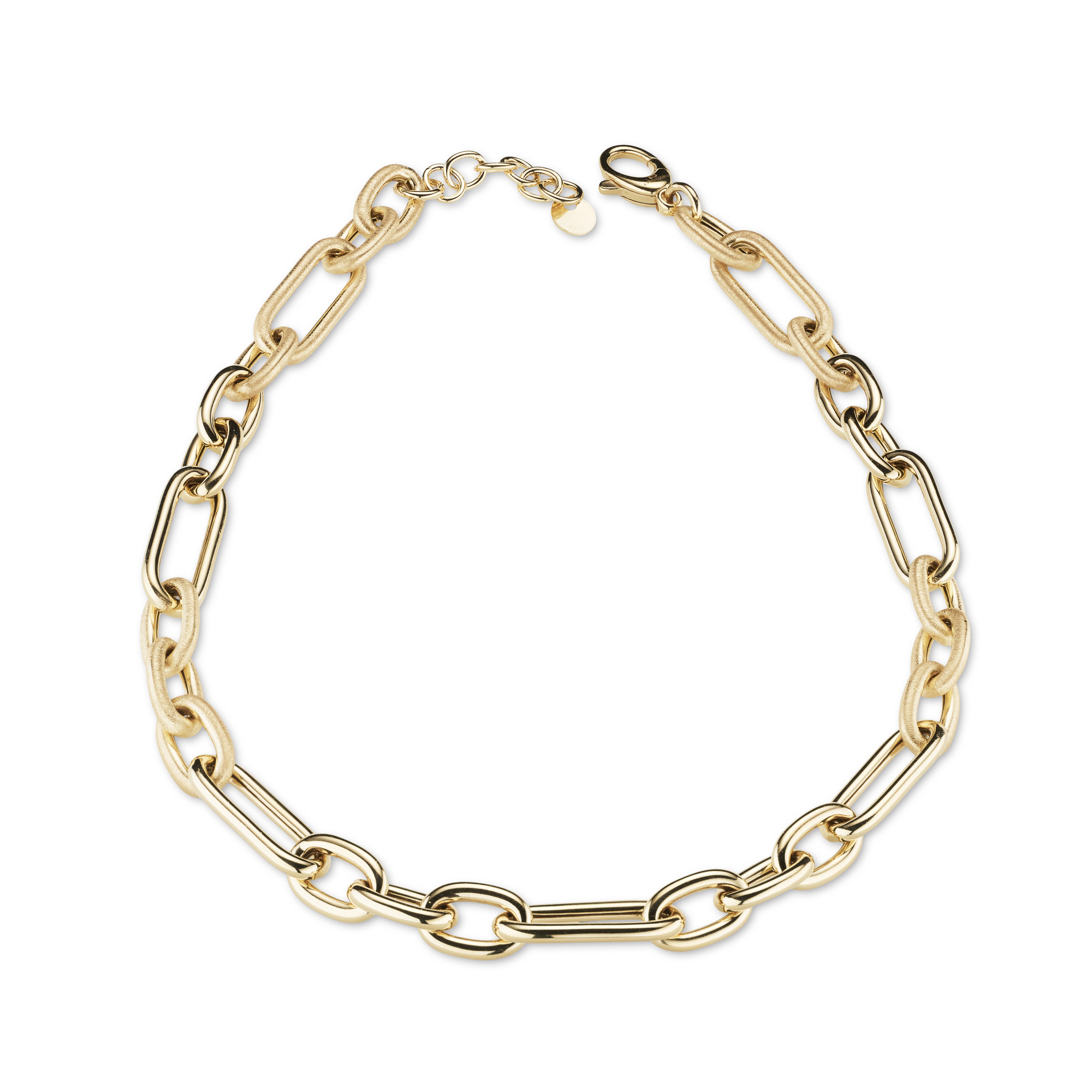 Collana Divina in Argento 925 Laminato in Oro 24KT – Catena Raffinata