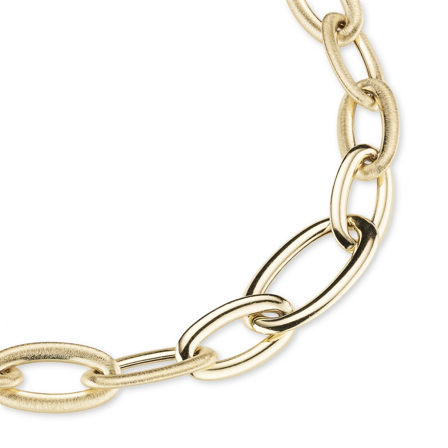 DIVINA | Girocollo donna in Argento 925 e Laminatura in Oro 24Kt a spessore.