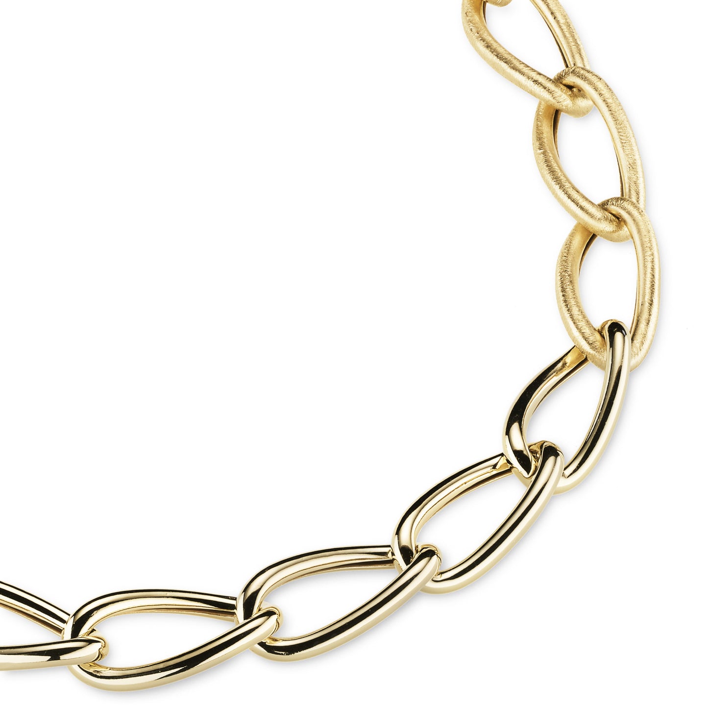 DIVINA | Girocollo donna in Argento 925 e Laminatura in Oro 24Kt a spessore.