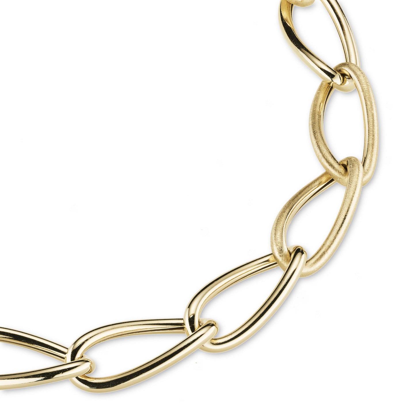 DIVINA | Girocollo donna in Argento 925 e Laminatura in Oro 24Kt a spessore.