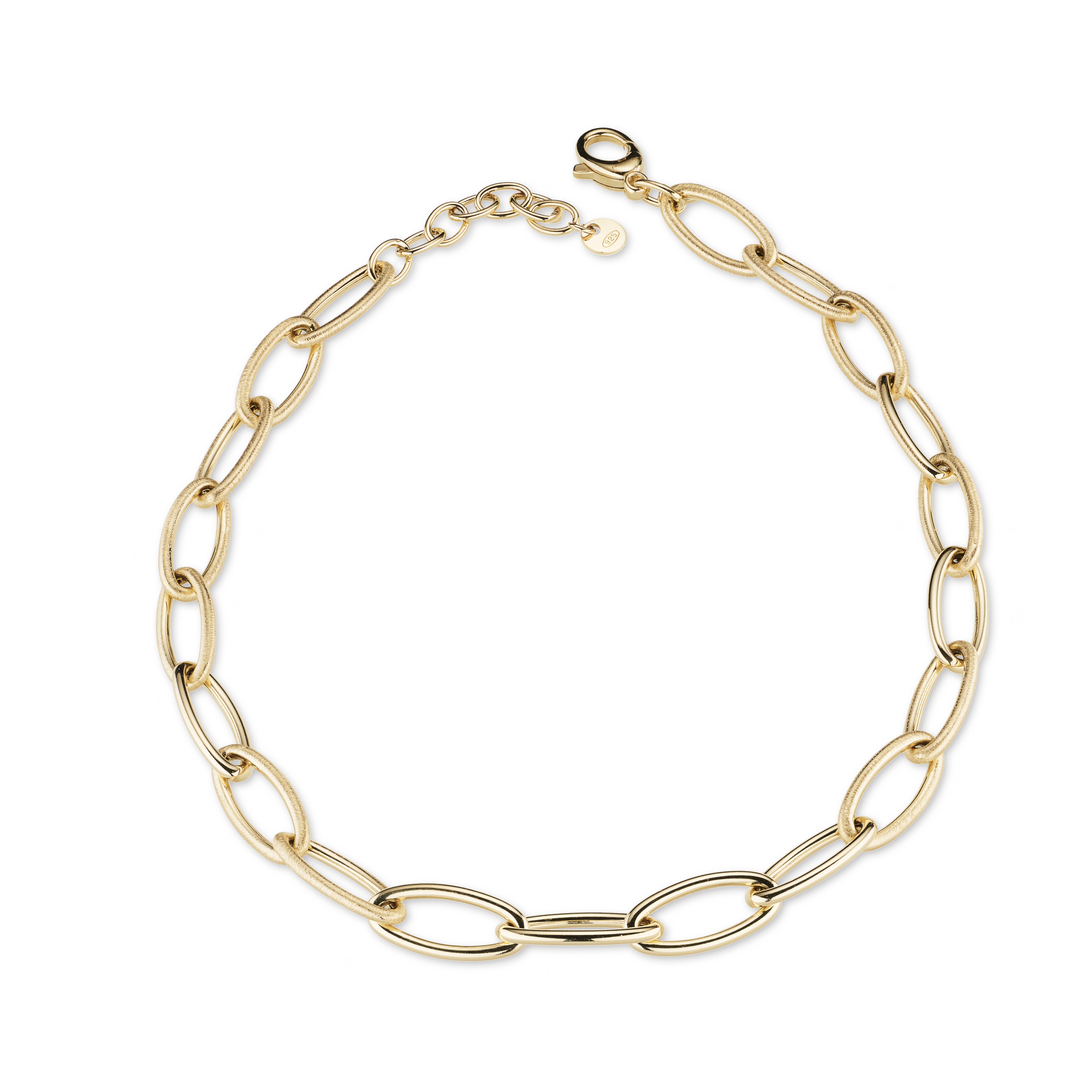Collana Divina in Argento 925 Oro 24KT – Design Italiano Elegante