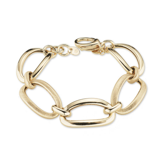 BRACCIALE DIVINA IN QRGENTO 925 LAMINATO IN ORO 24KT A SPESSORE