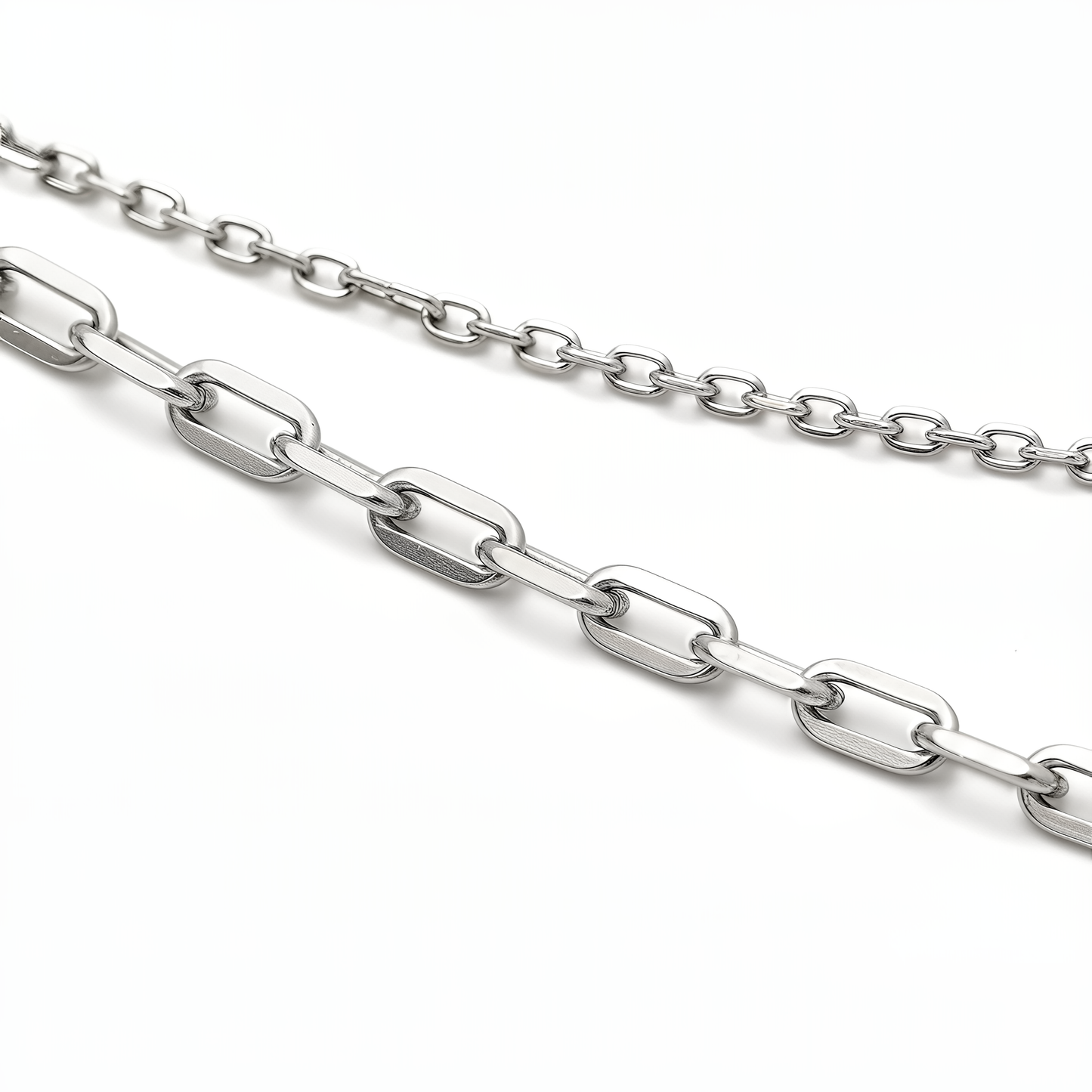 Collana Chérie Double Star Red in Argento 925 Laminata Oro 24KT