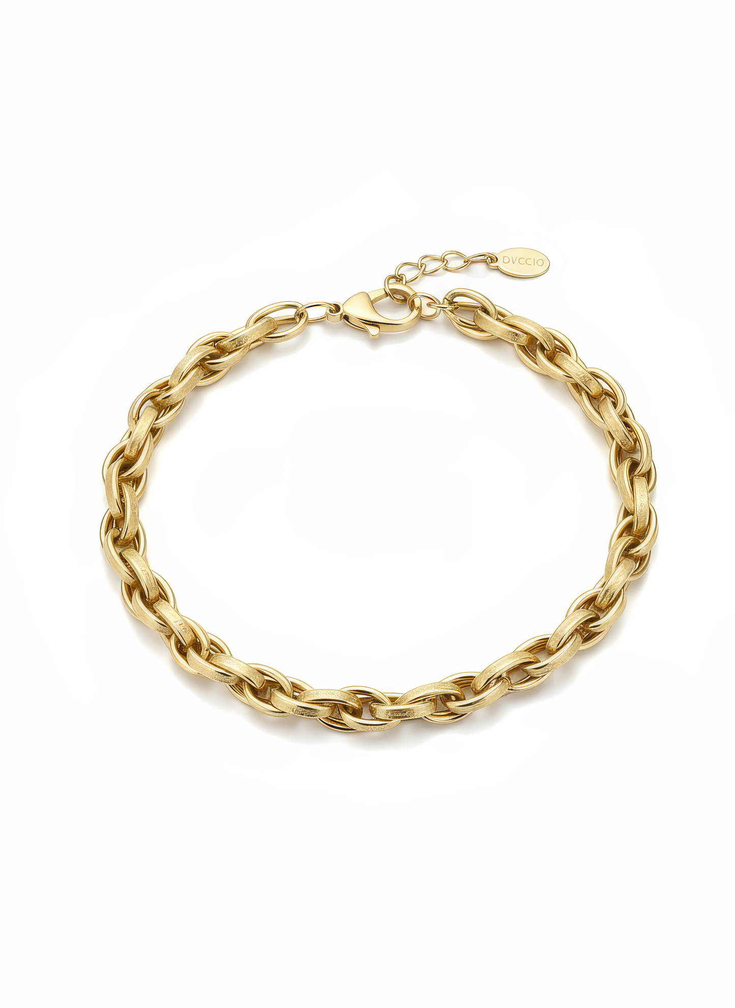 Collana Dubai in Argento 925 Placcato Oro 24KT