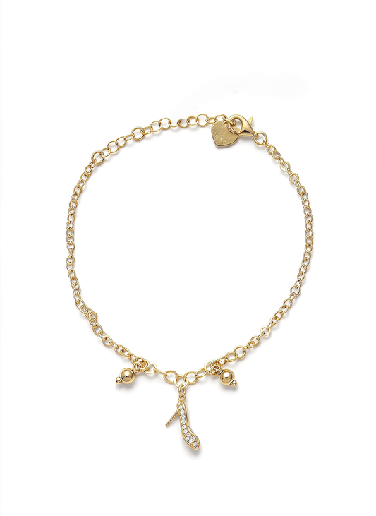 Bracciale Chérie Cinderella in Argento 925 Laminato Oro 24KT – DVCCIO